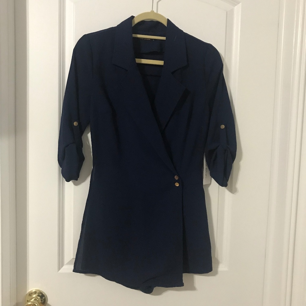 OOBERSWANK blazer romper (NWT)